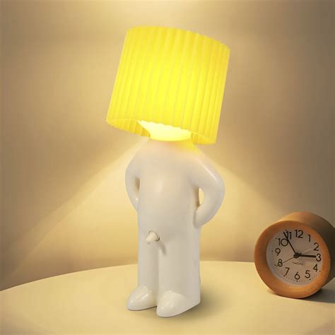 little shy man lamp